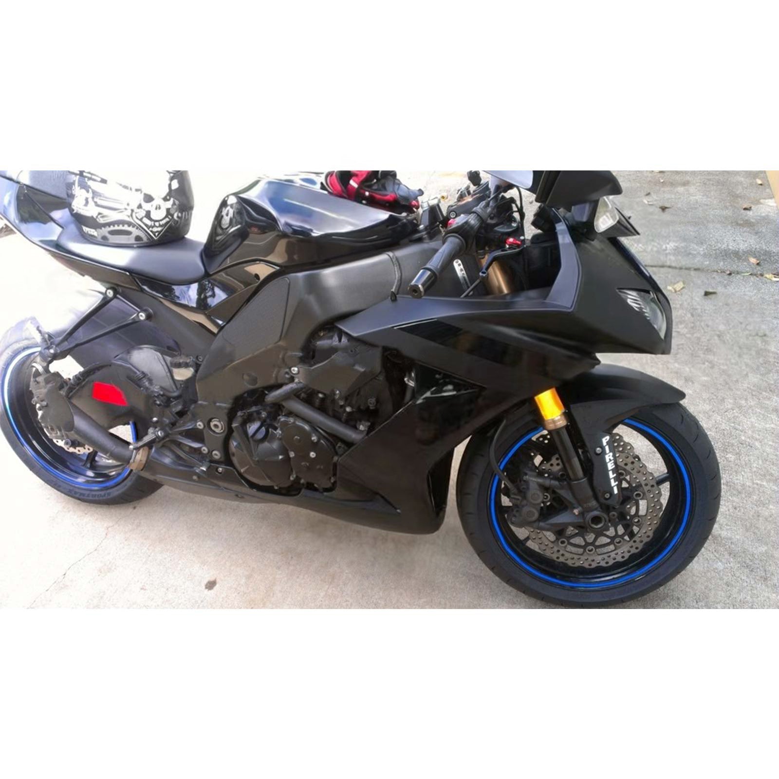 Kit de carenado Amotopart para Kawasaki ZX10R 2008-2010 Genérico