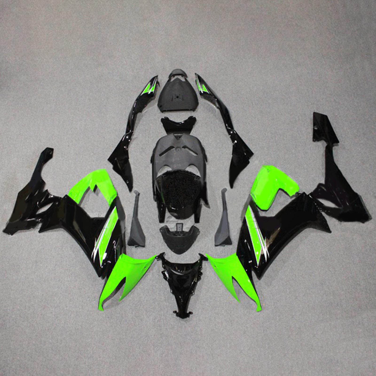 Amotopart Kawasaki ZX10R 2008-2010 ABS muovinen korin suojasarja