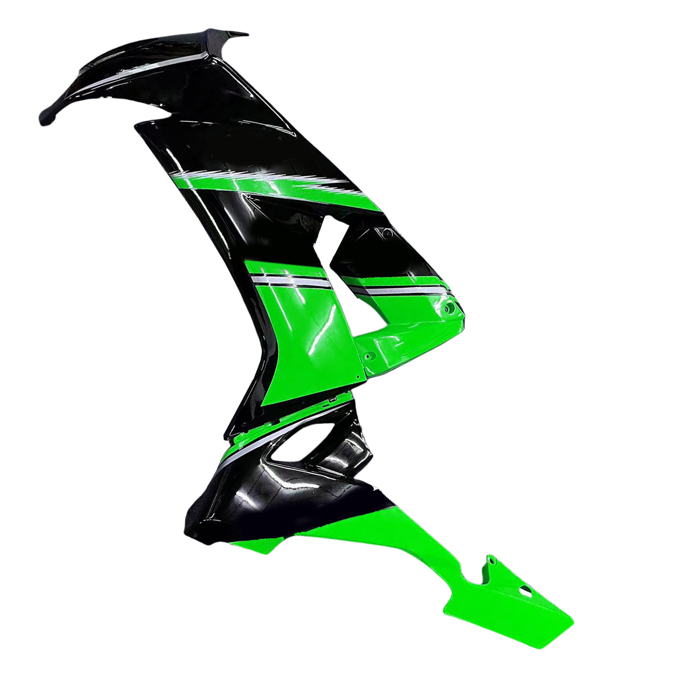 Amotopart Kawasaki ZX10R 2008-2010 Kit Carénage Carrosserie Plastique ABS