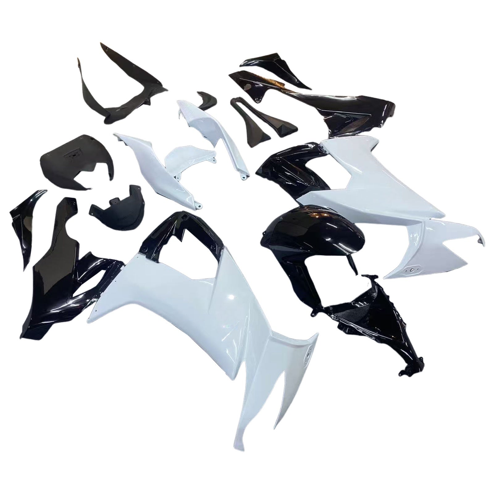 Amotopart Kawasaki ZX10R 2008-2010 ABS kunststof carrosseriekuipset