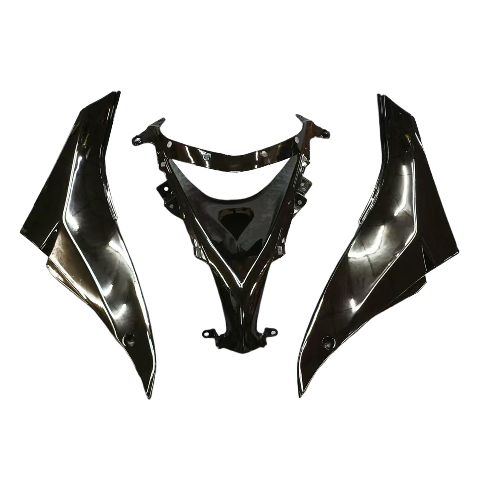 Amotopart Kawasaki ZX10R 2008-2010 Kit Carénage Carrosserie Plastique ABS