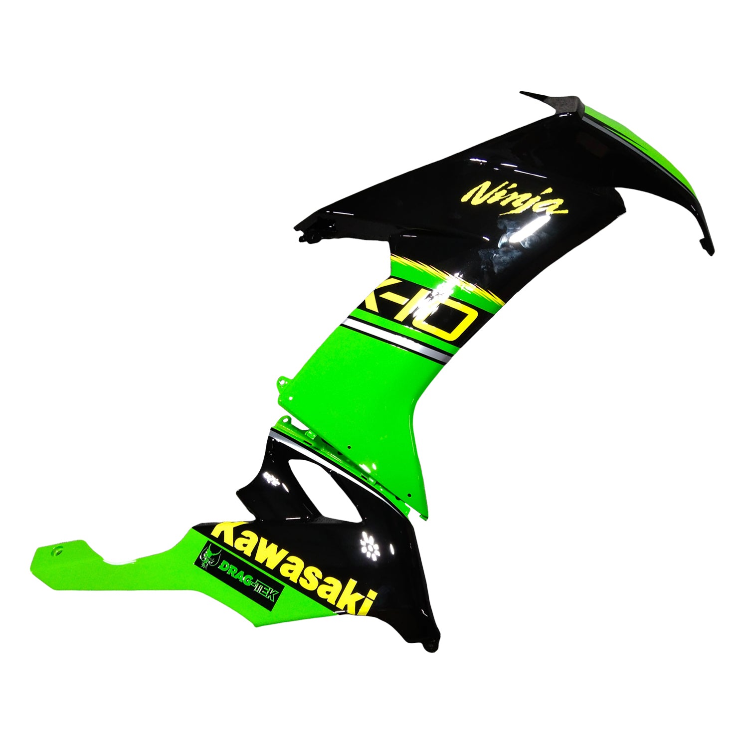 Amotopart Kawasaki ZX10R 2008-2010 ABS kunststof carrosseriekuipset