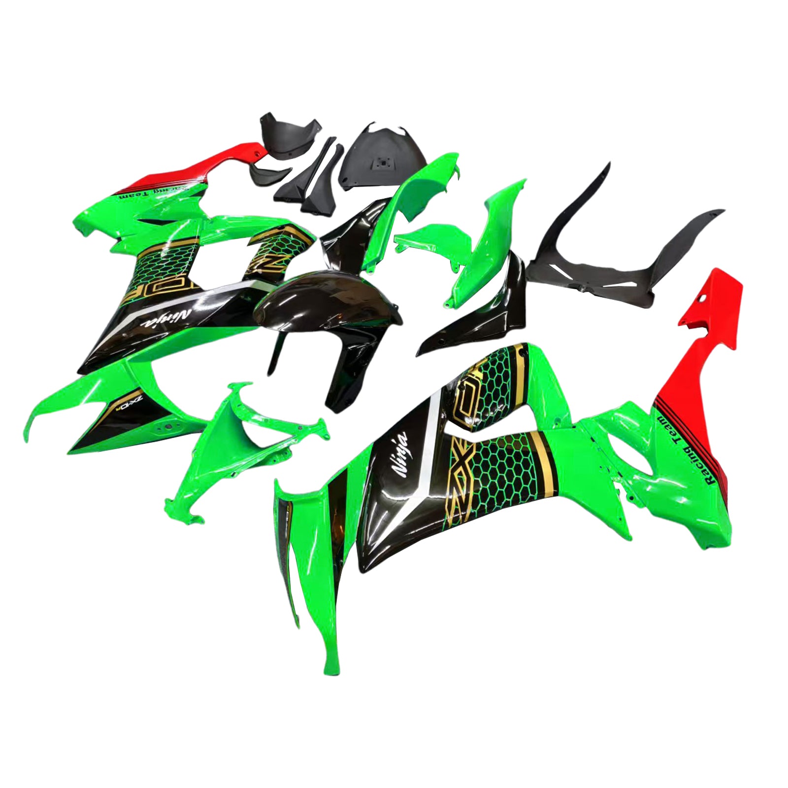 KAWASAKI ZX10R 2008-2010 INGECTION FACHING KIT, ABS plastična karoserija