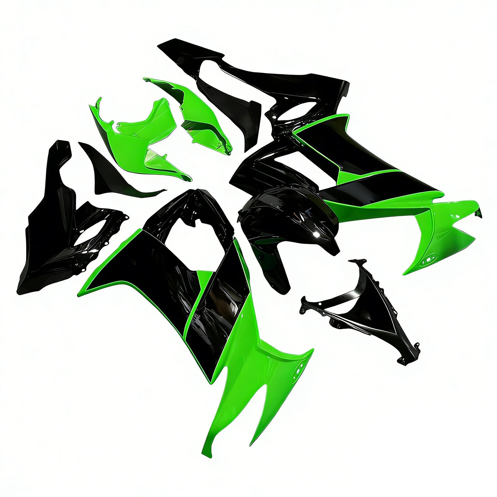 Kawasaki ZX10R 2008-2010 Kit de carenado de inyección, carrocería de plástico ABS