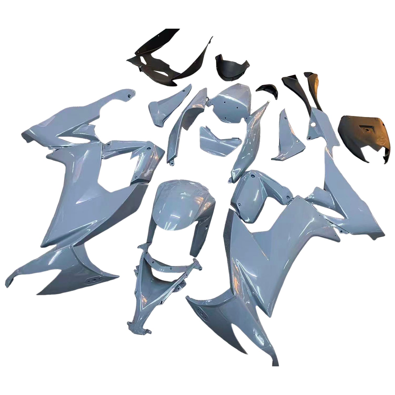 Kit de carénage par injection, carrosserie en plastique ABS pour Kawasaki ZX10R 2008-2010