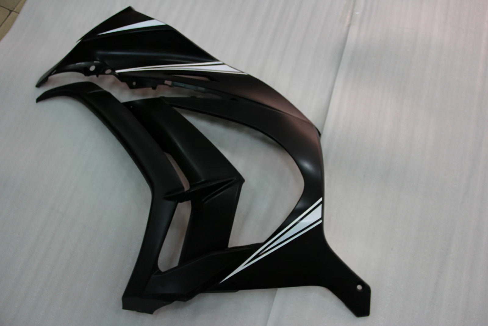 Amotopart pour Ninja ZX10R 2011-2015 carénage de carrosserie noir ensemble de plastiques moulés par Injection ABS 11 # générique