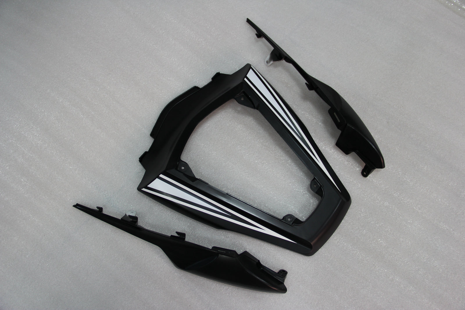 Amotopart pour Ninja ZX10R 2011-2015 carénage de carrosserie noir ensemble de plastiques moulés par Injection ABS 11 # générique