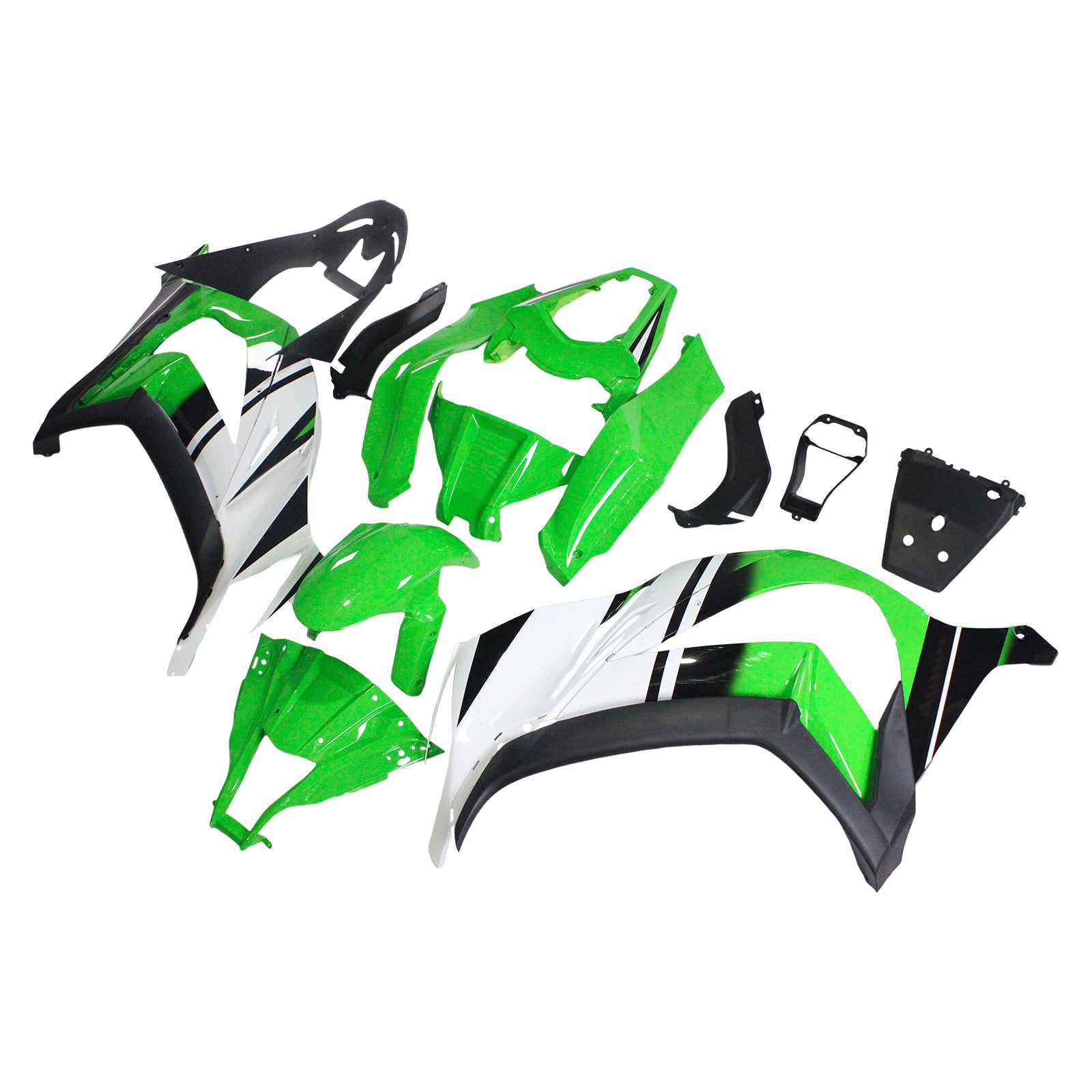 2011-2015 Kawasaki ZX10R Kit de carénage d'injection Bodywork Abs en plastique ajusté