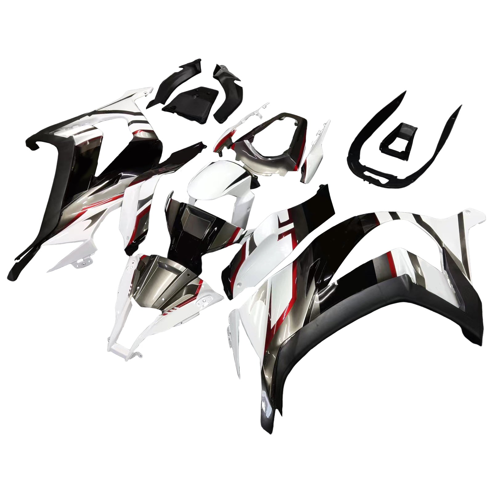 2011-2015 Kawasaki ZX10r Zestaw wstrzykiwania ABS w skorygowanym plastiku