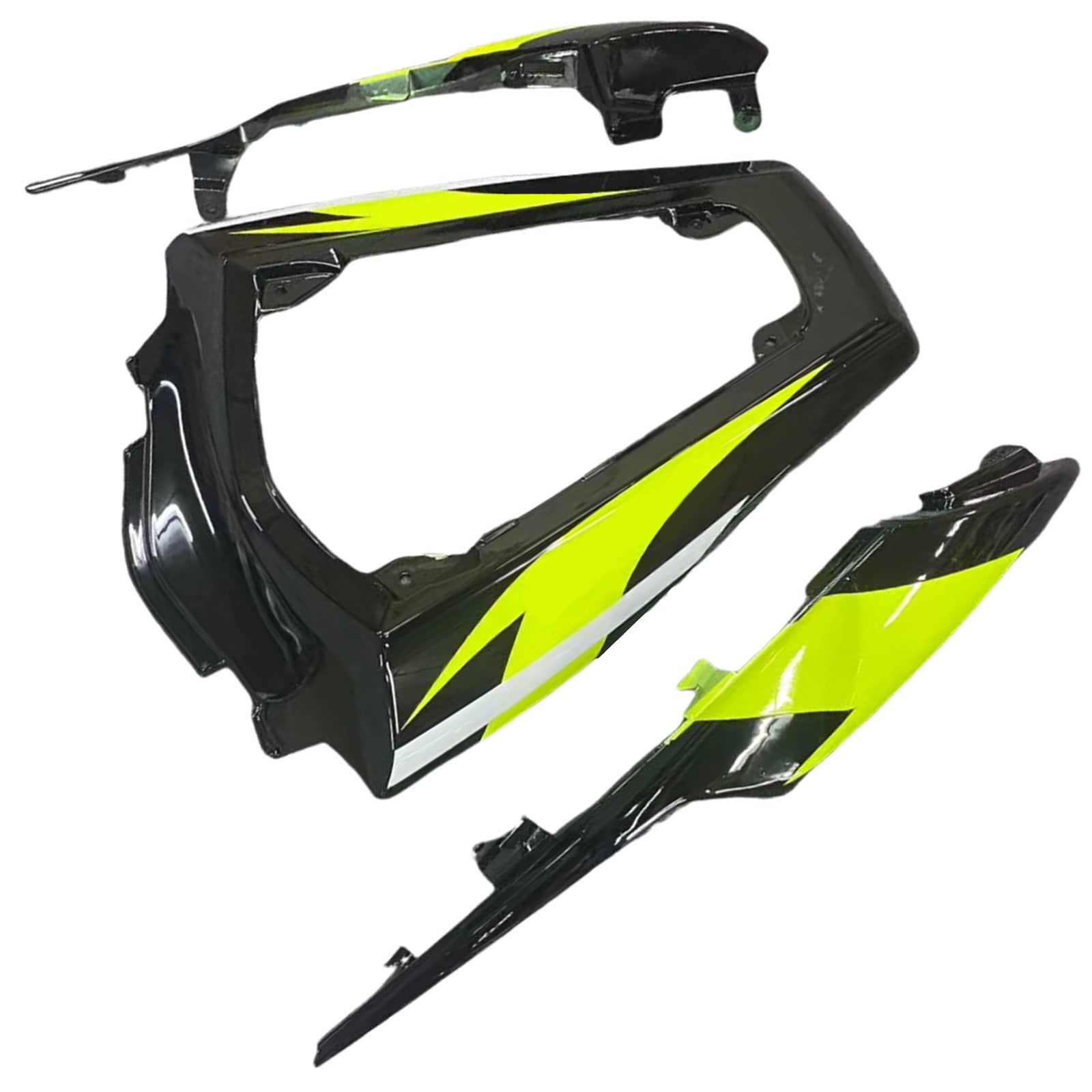 2011-2015 Kawasaki ZX10R päällirakenteen ruiskutussuojaussarja Abs Muovi asennettu