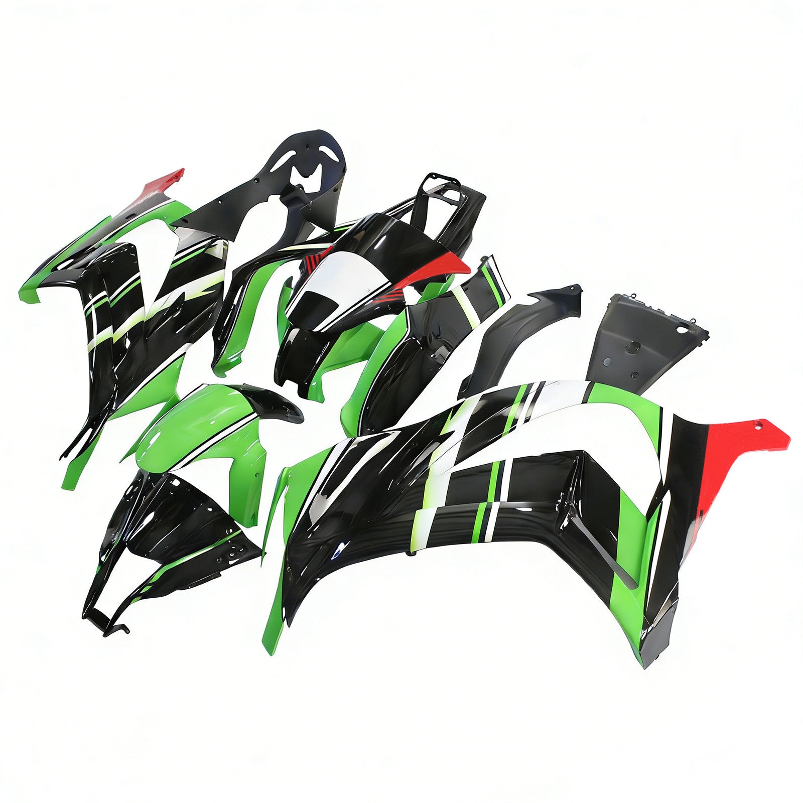 2011-2015 Kawasaki ZX10R Zestaw owiewek wtryskowych do nadwozia, wyposażony w plastik ABS