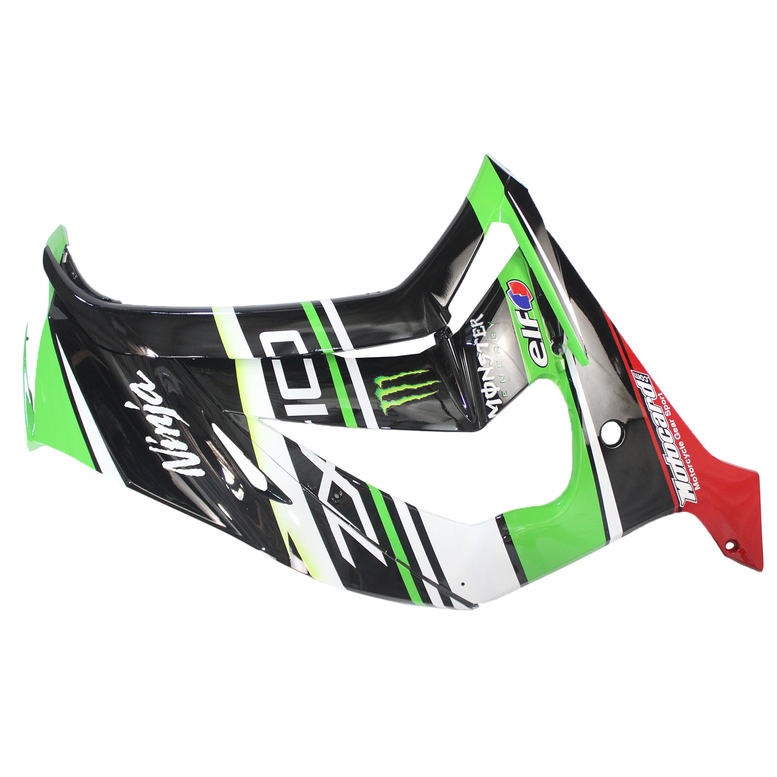 2011-2015 Kawasaki ZX10R päällirakenteen ruiskutussuojaussarja Abs Muovi asennettu