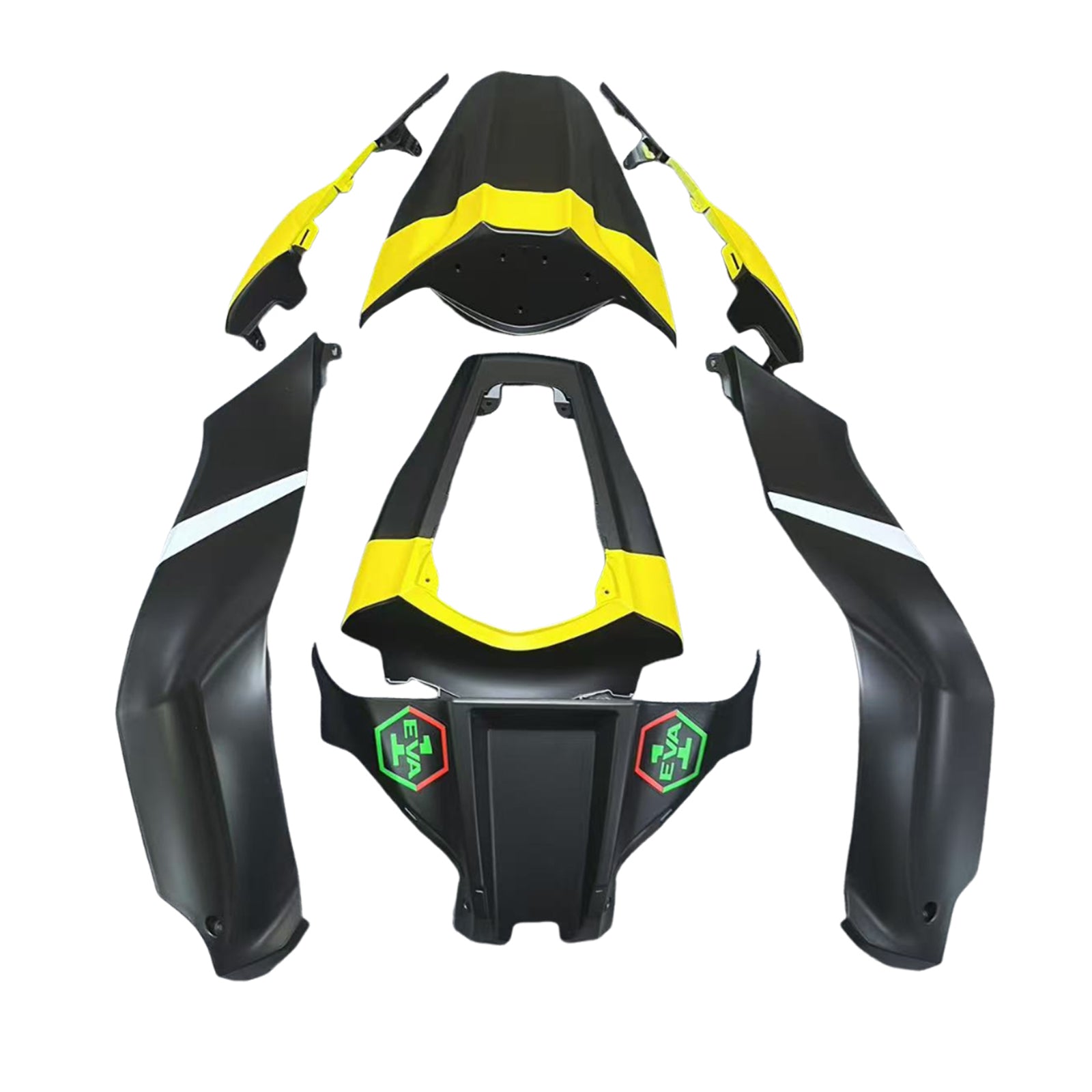 Amotopart Kawasaki ZX10R 2011-2015 ABS kunststof carrosseriekuipset