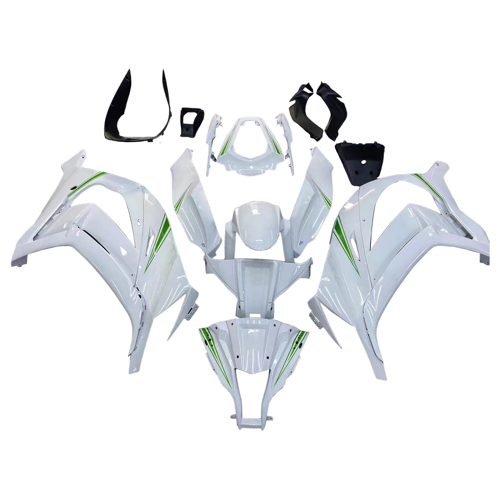 Amotopart Kawasaki ZX10R 2011-2015 ABS muovinen korin suojasarja