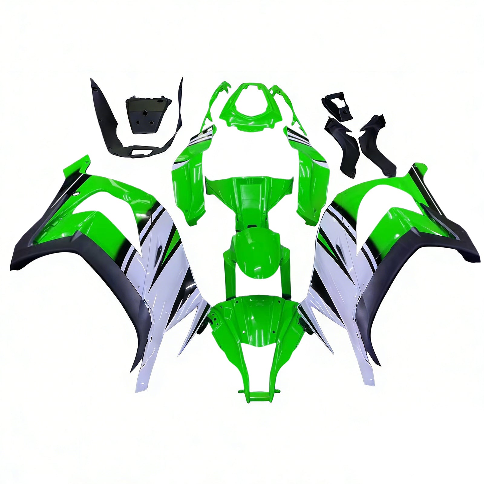 Amotopart Kawasaki ZX10R 2011-2015 ABS muovinen korin suojasarja