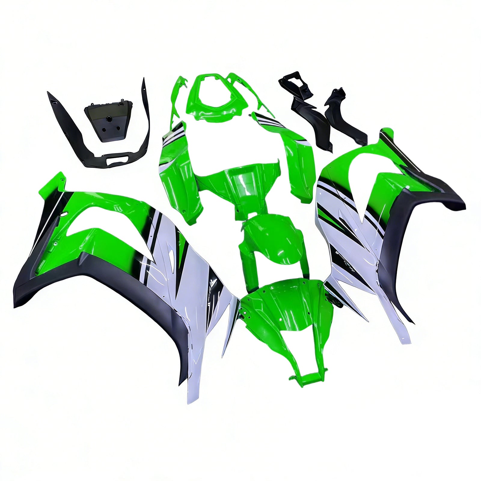 Amotopart Kawasaki ZX10R 2011-2015 ABS muovinen korin suojasarja