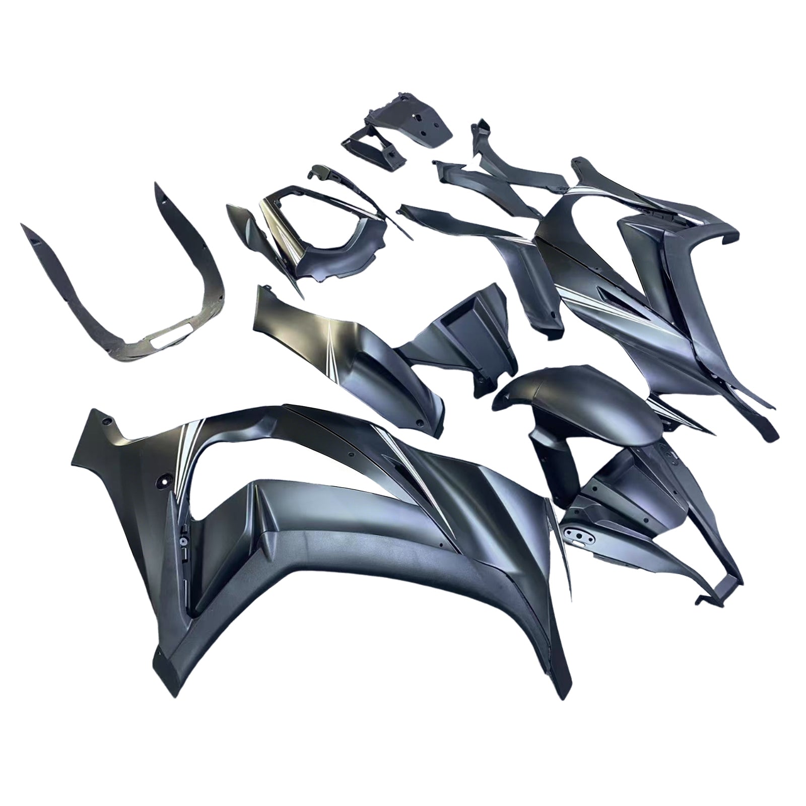 Injection Fairing Kit Bodywork Plastic ABS fit For Kawasaki ZX10R 2011-2015