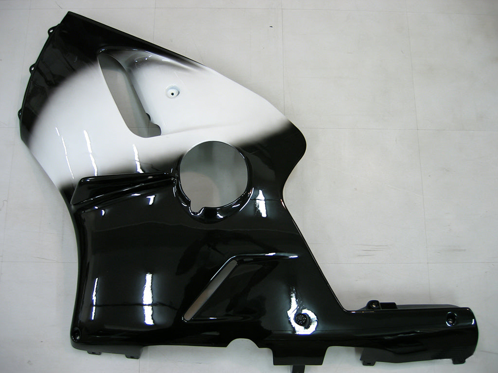 Owiewki Amotopart 2000-2001 Kawasaki ZX12R Czarno-białe West Generic