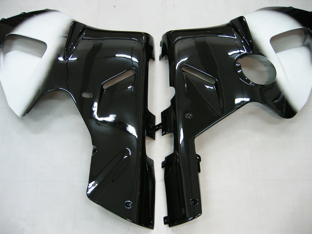 Owiewki Amotopart 2000-2001 Kawasaki ZX12R Czarno-białe West Generic