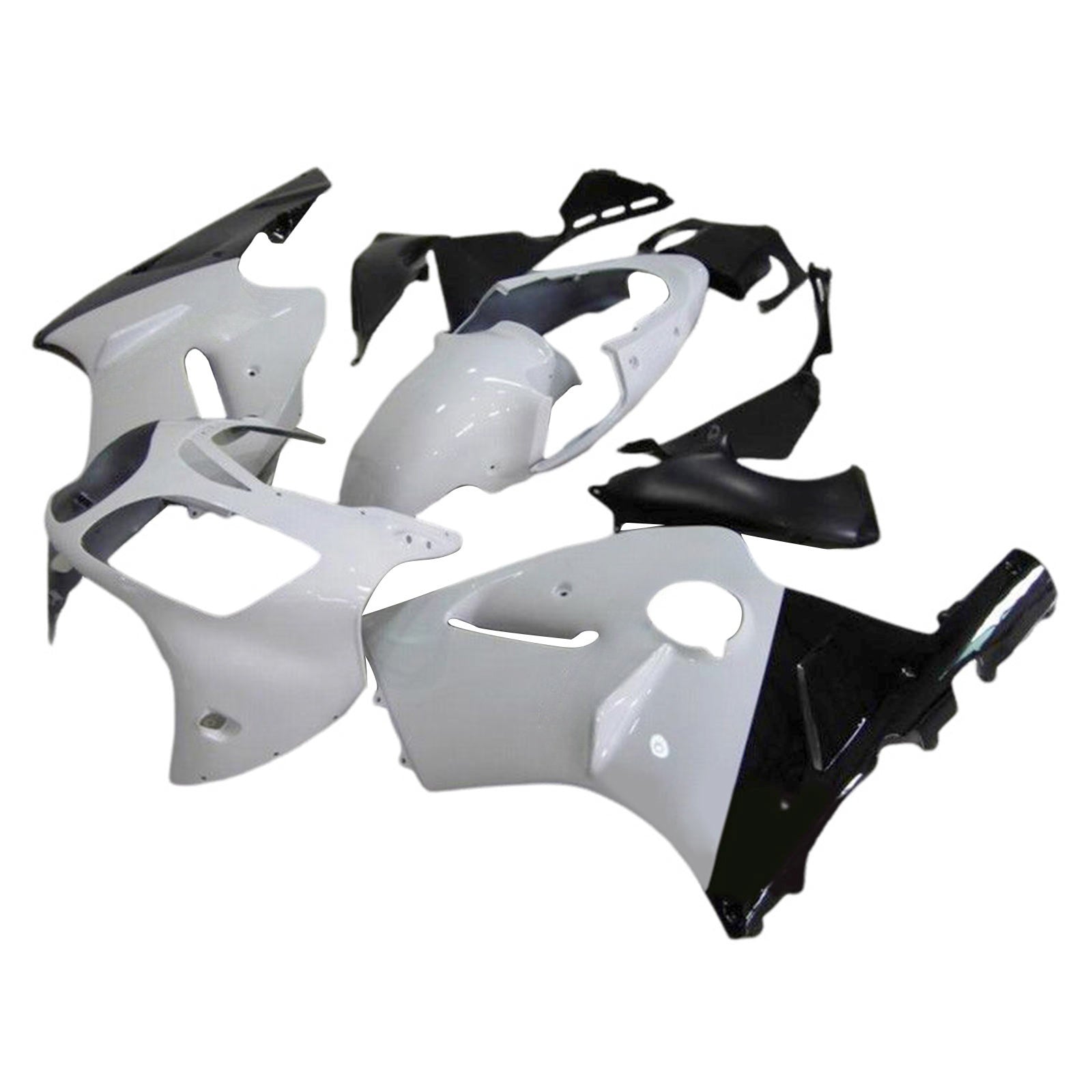2000-2001 Kawasaki ZX12R Kit de carénage d'injection carrosserie plastique ABS