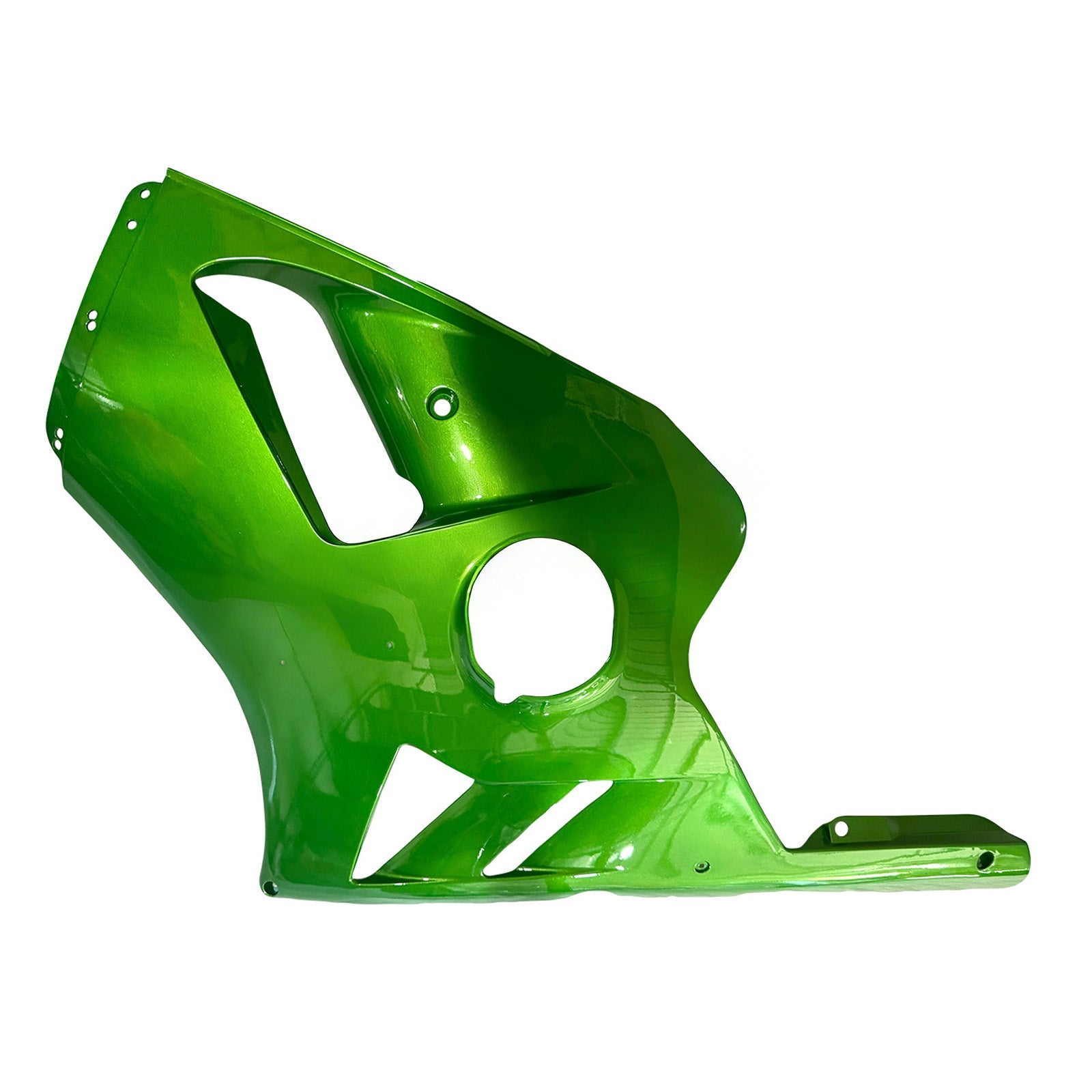 Amotopart pour Ninja ZX12R 2002-2005 carénage de carrosserie métallique vert ABS moulé par Injection plastique ensemble 4 # générique