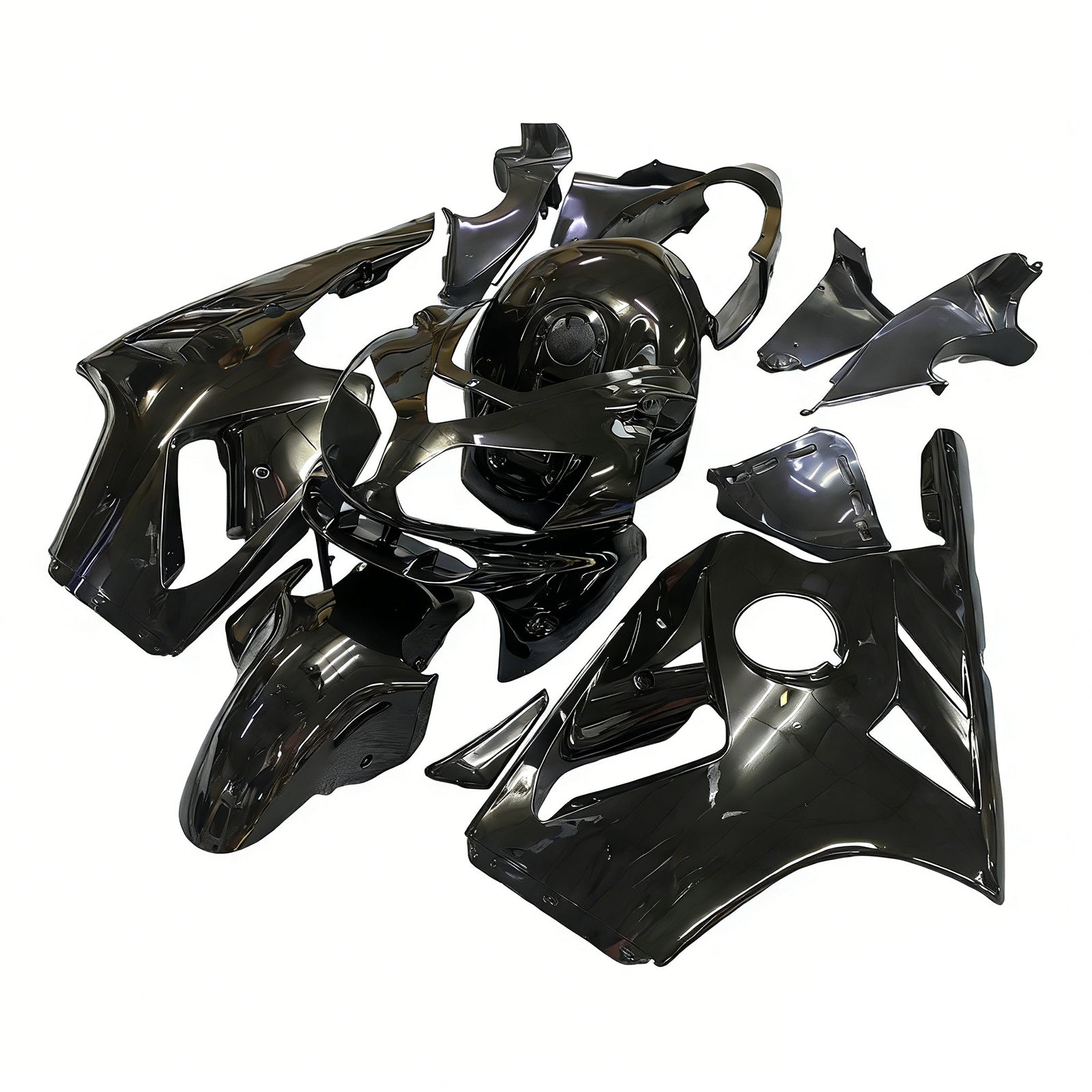 Carénages Amotopart 2002-2005 Kawasaki ZX12R Noir ZX12R Generic
