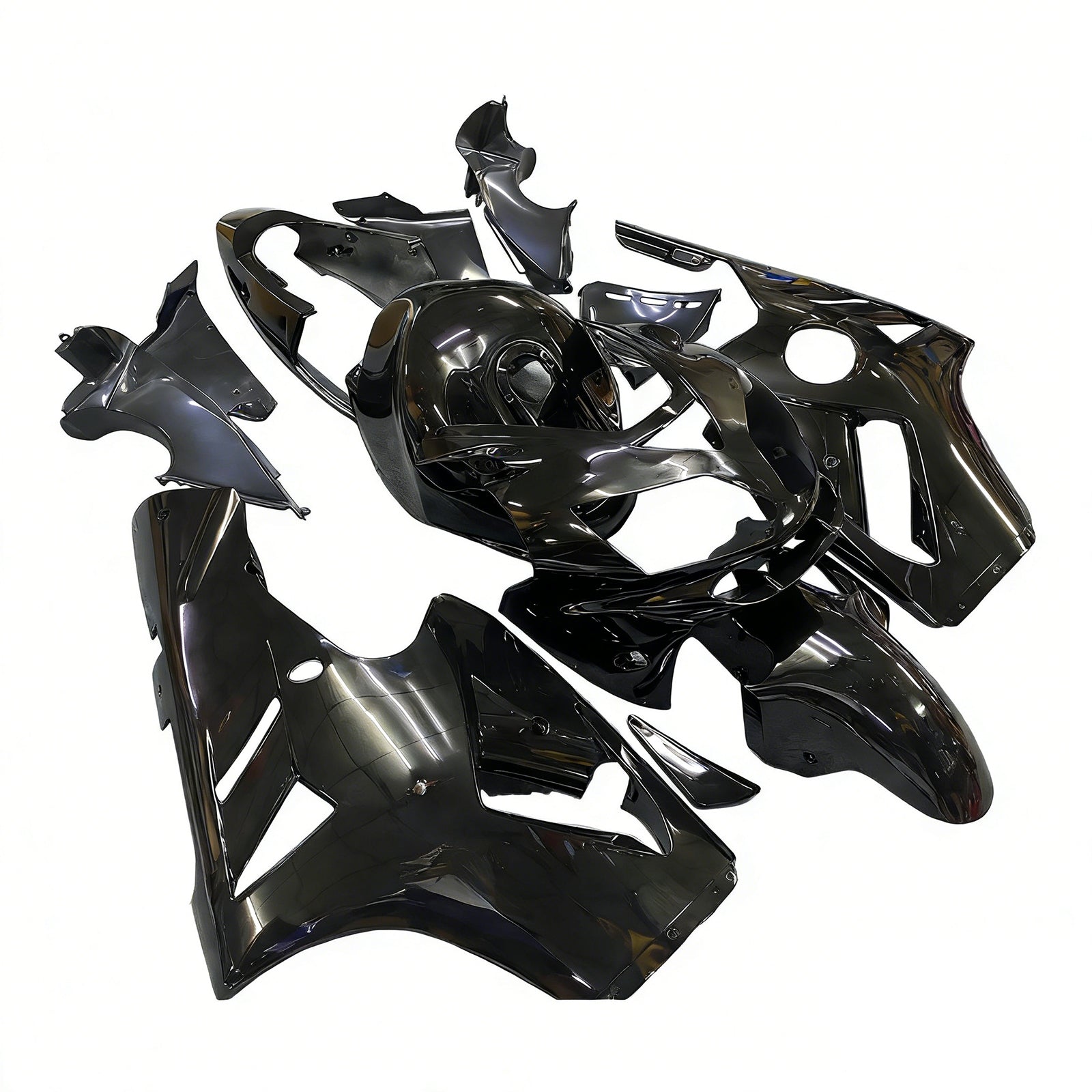 Carénages Amotopart 2002-2005 Kawasaki ZX12R Noir ZX12R Generic