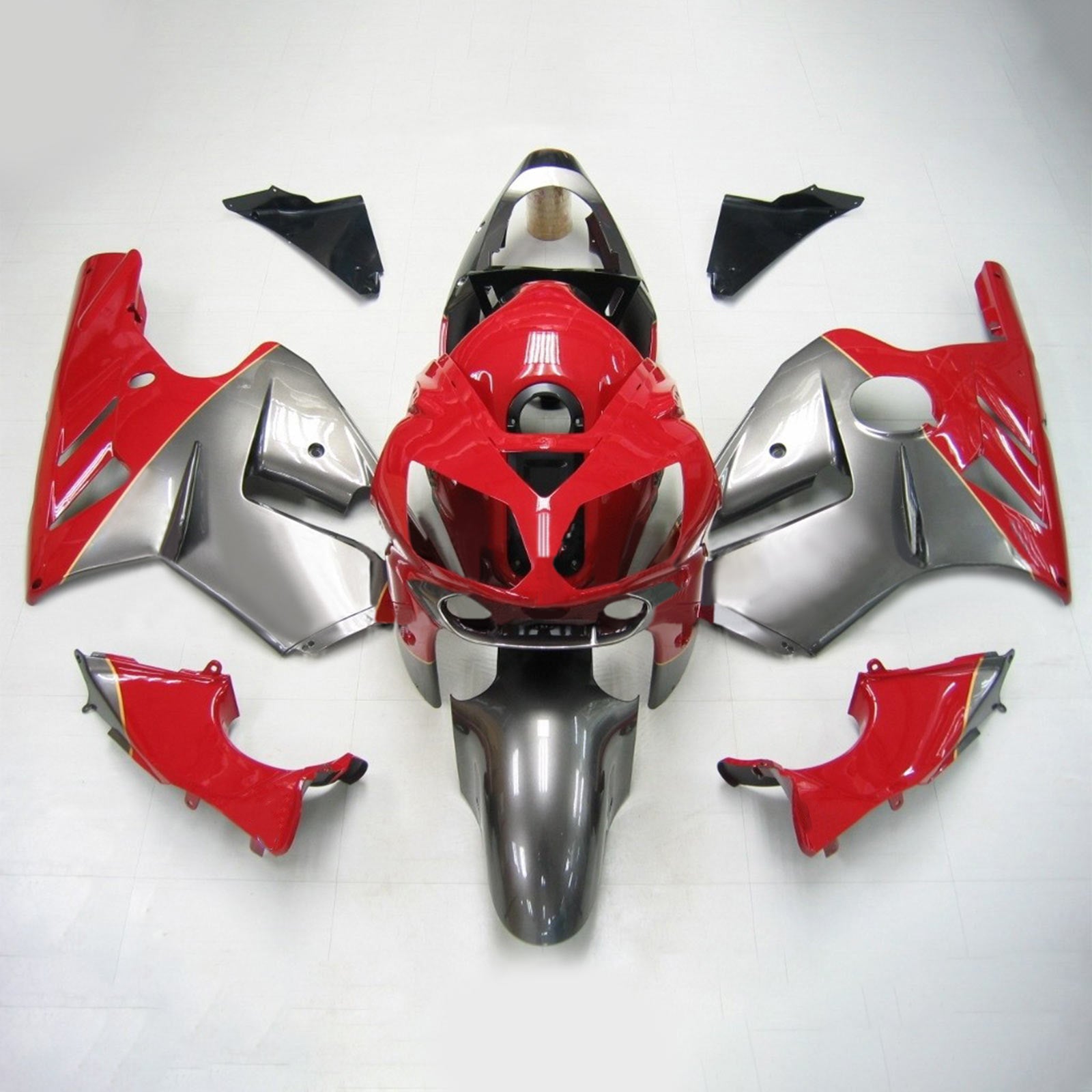 Vbrizgavanje kompleta za karoserijo plastični abs, ki je primeren za Kawasaki ZX12R 2002-2005