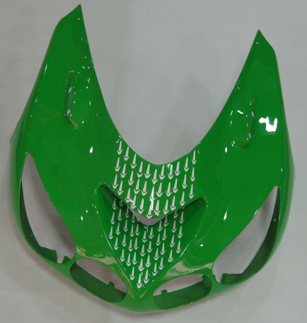 Carene Amotopart 2006-2011 Kawasaki ZX14R Verde Nero No.56 Nakano Generico