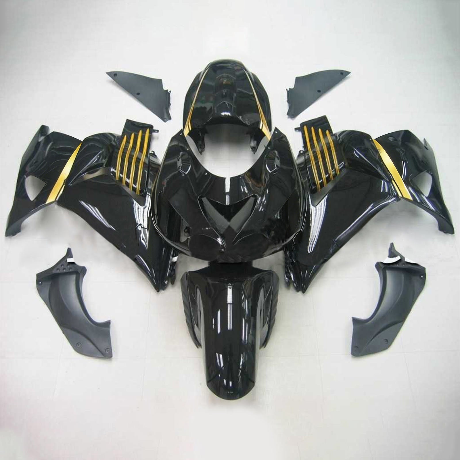 Injektiotapapakkaus, ABS-muovinen runko Kawasaki ZX14R 2006-2011