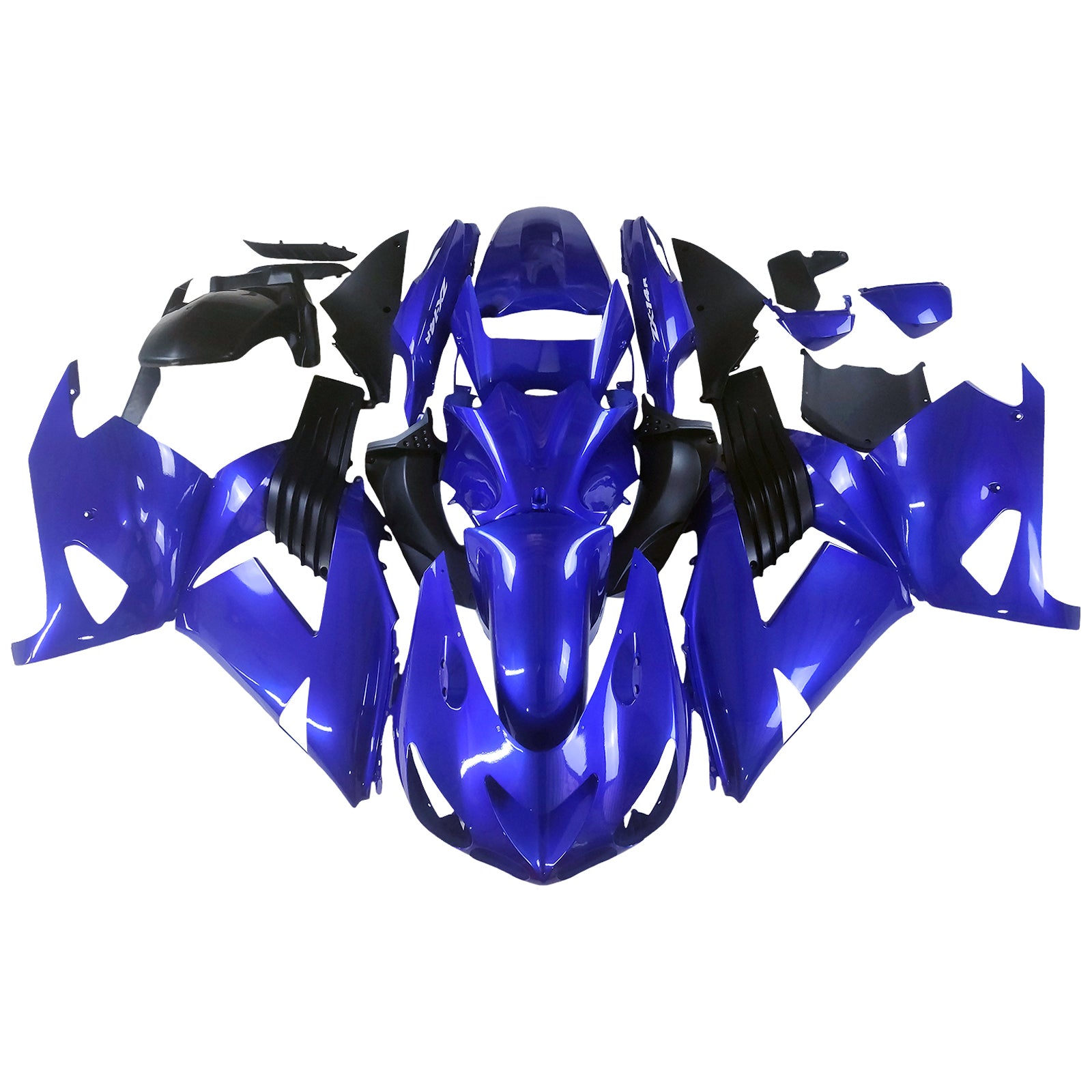 Amotopart Kawasaki ZX14R 2006-2011 ABS kunststof carrosseriekuipset