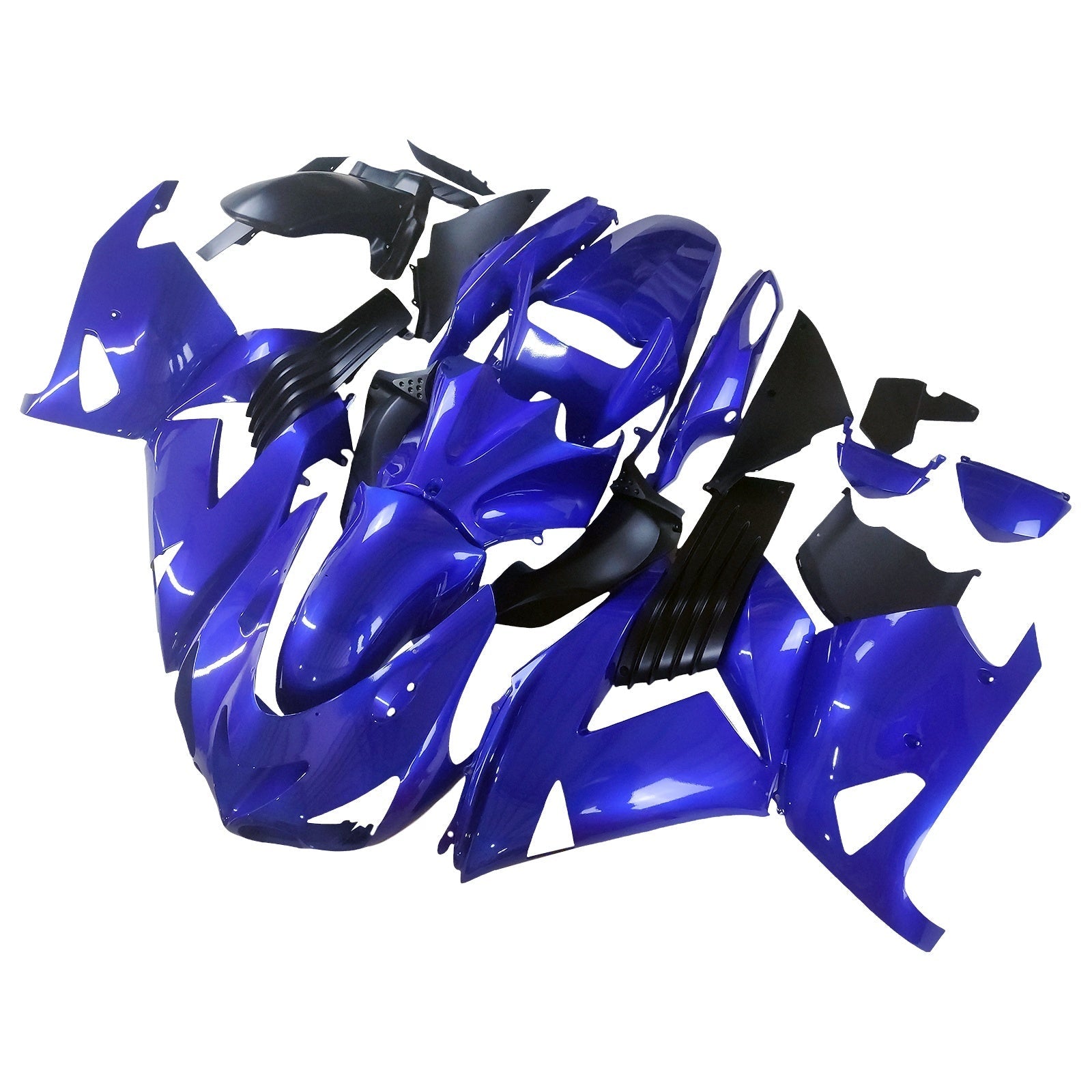 Amotopart Kawasaki ZX14R 2006-2011 Kit Carrosserie plastični abs