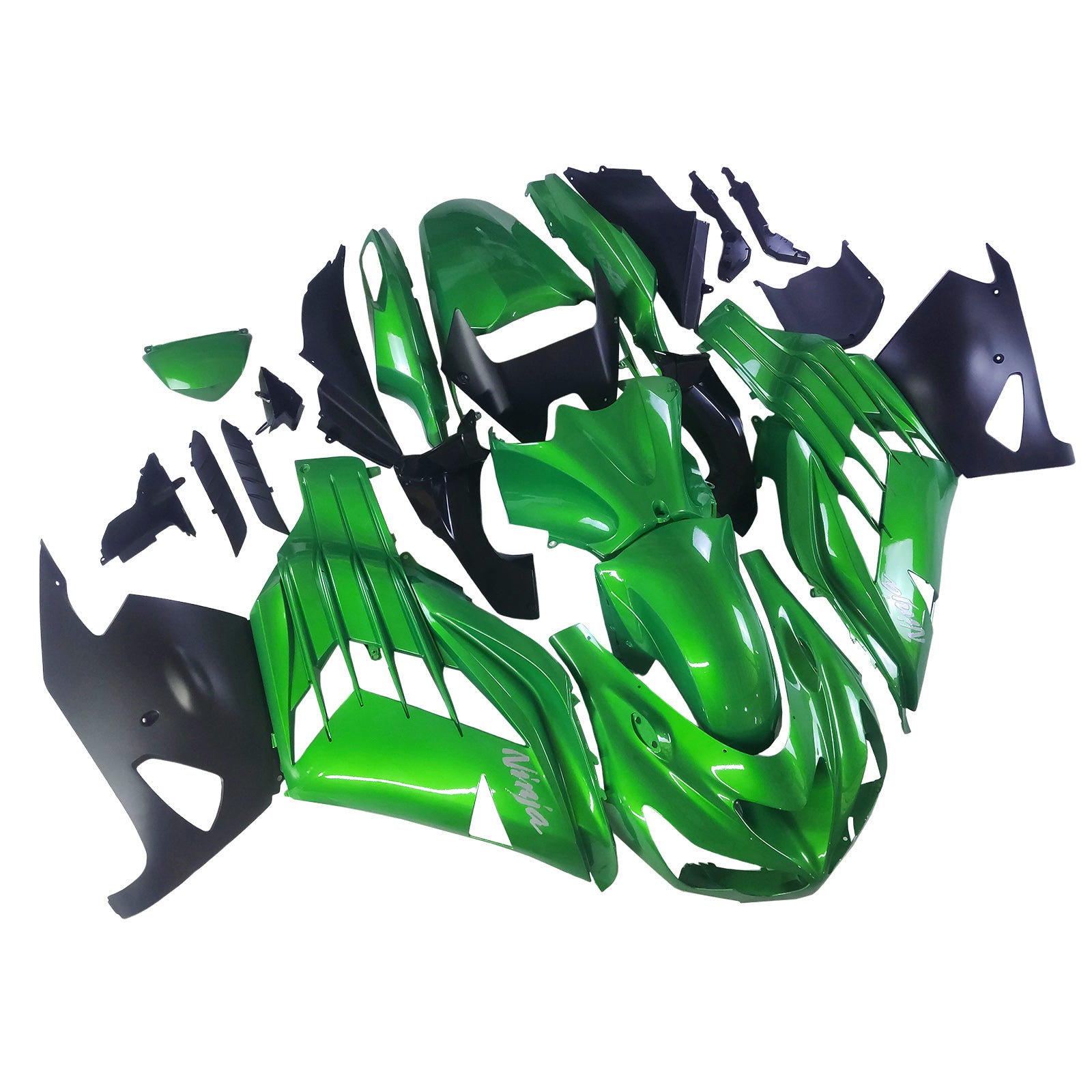 Amotopart Muovisuojat 2012-2021 Kawasaki ZX14R Ninja Green Generic