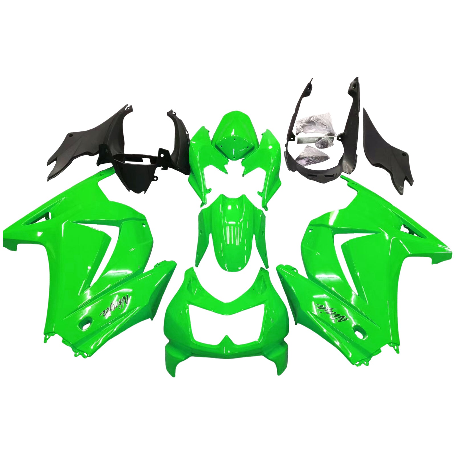 2008-2012 Kawasaki Ex250 ninja250rr injection de camerage kit de carrosserie