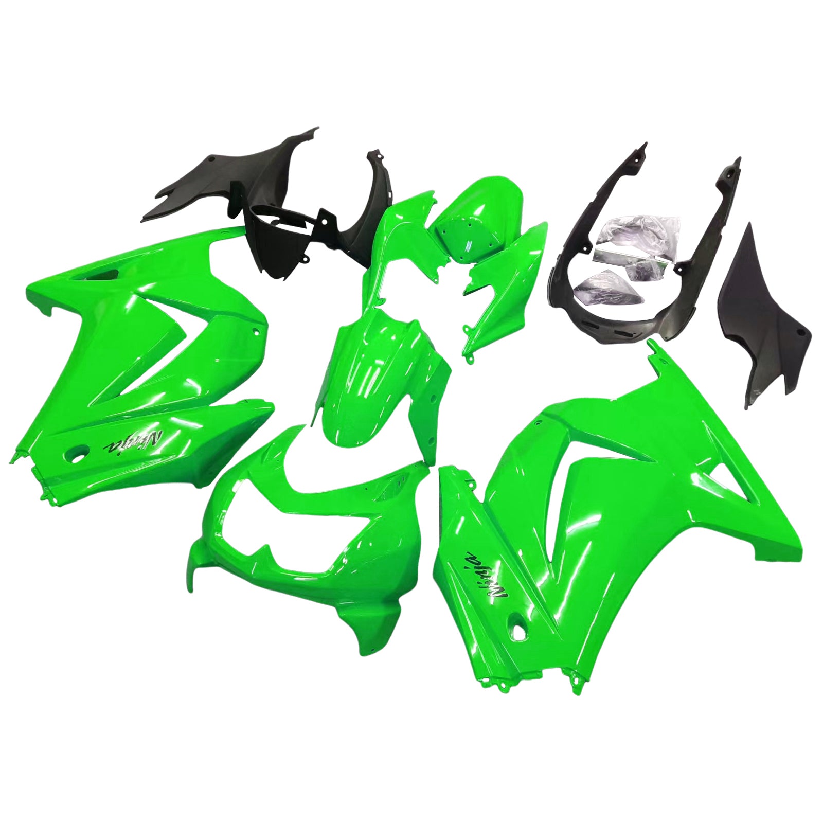 2008-2012 Kawasaki Ex250 ninja250rr injection de camerage kit de carrosserie