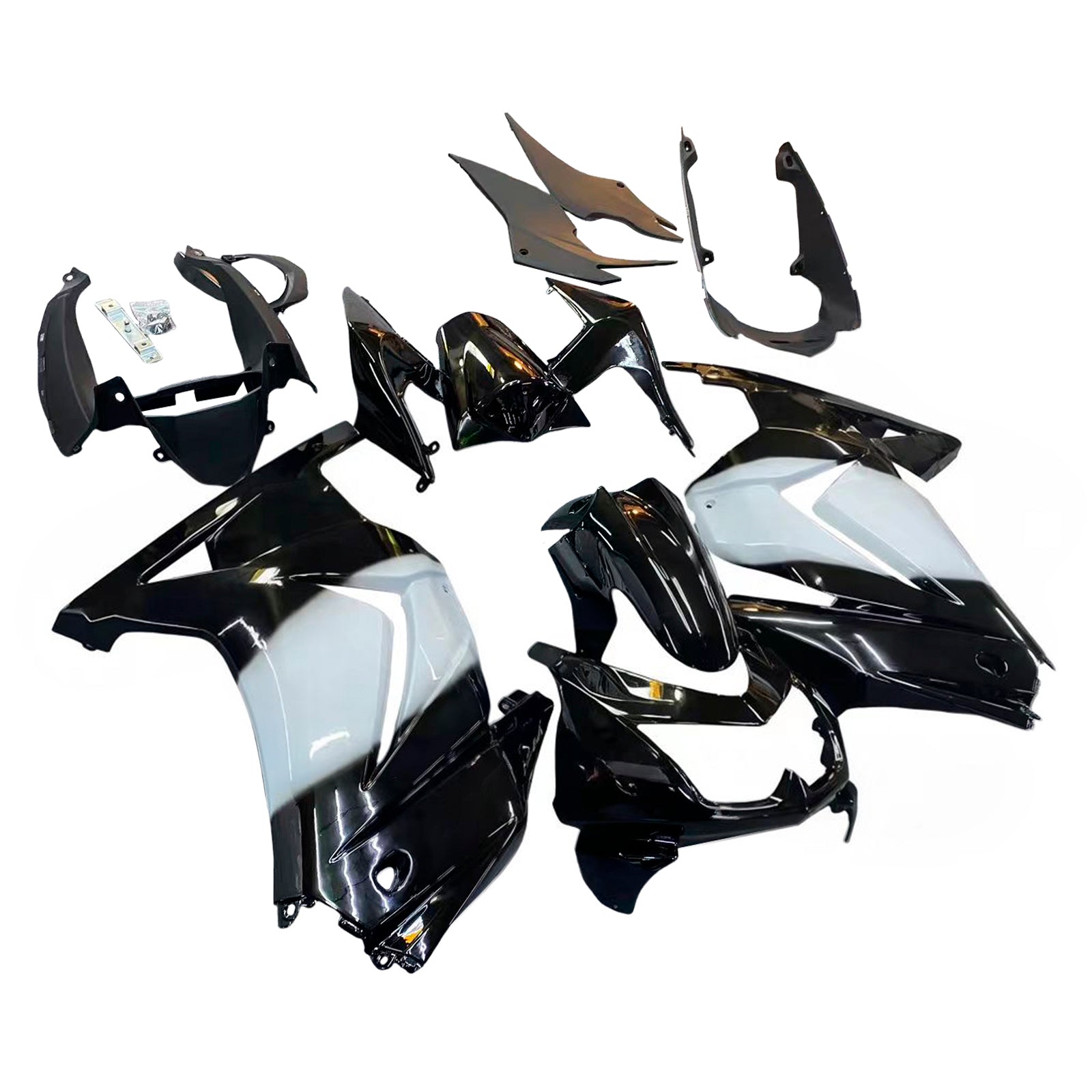 Kawasaki EX250 Ninja250R 2008-2012 ABS-muovinen Fairing Kit