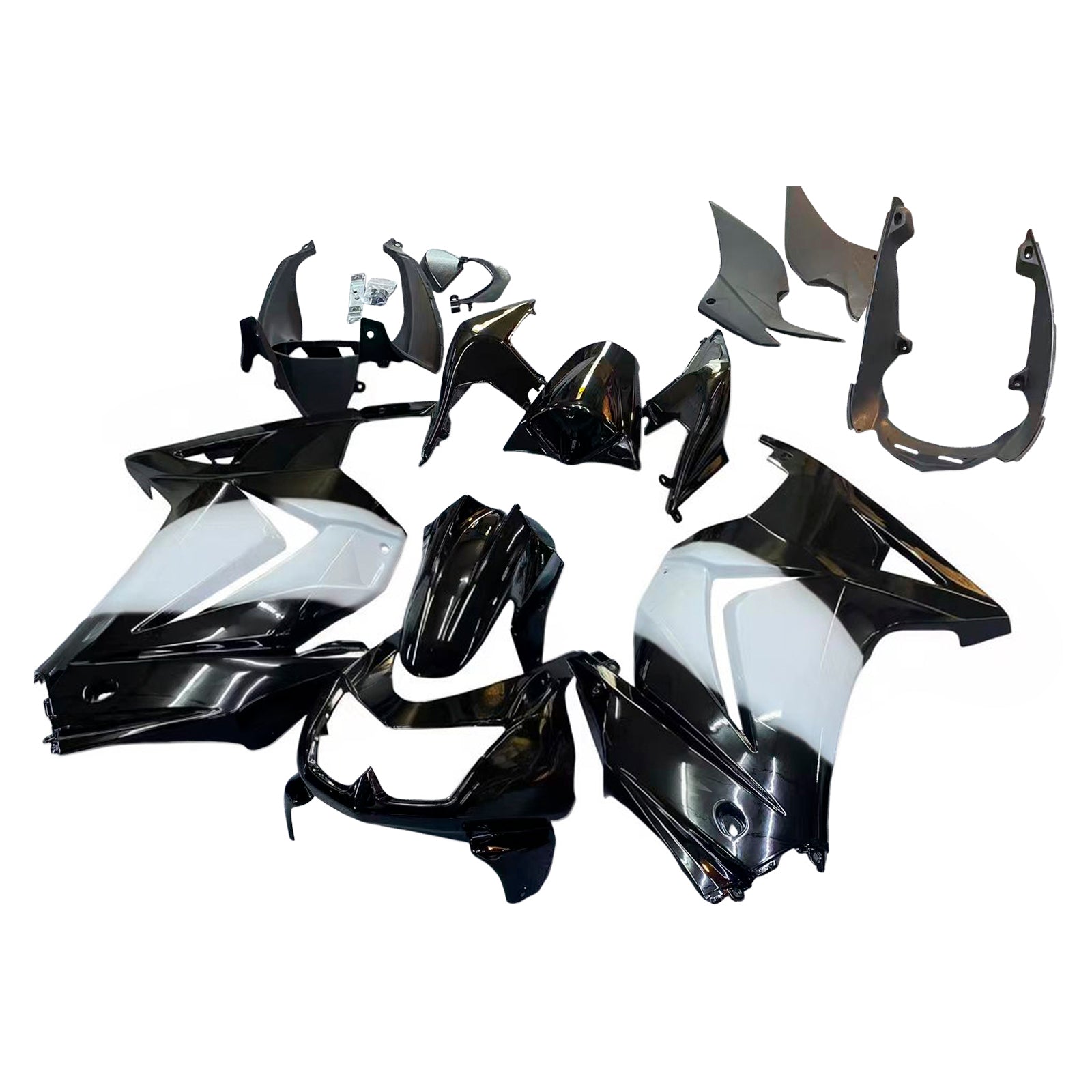 Kawasaki EX250 Ninja250R 2008-2012 ABS-muovinen Fairing Kit