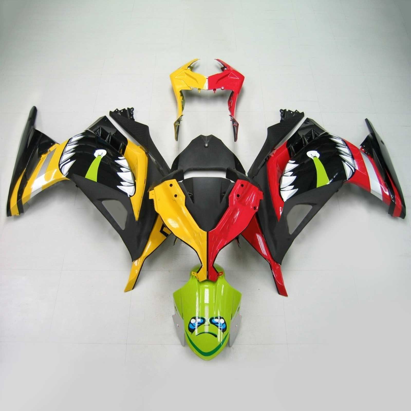 2013-2017 Kawasaki EX300 / Ninja 300 ABS kunststof carrosserie-injectiekuipset