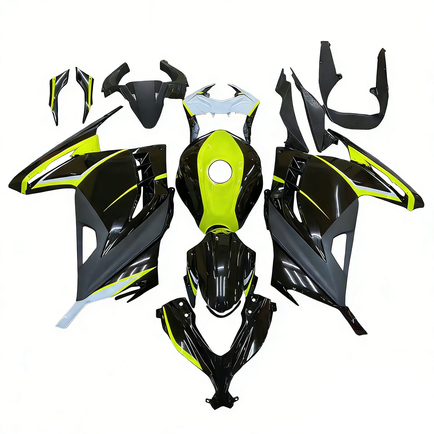 2013-2024 Kawasaki Ex 300 / Ninja 300 Kit de carénage injection Bodywork Abs en plastique