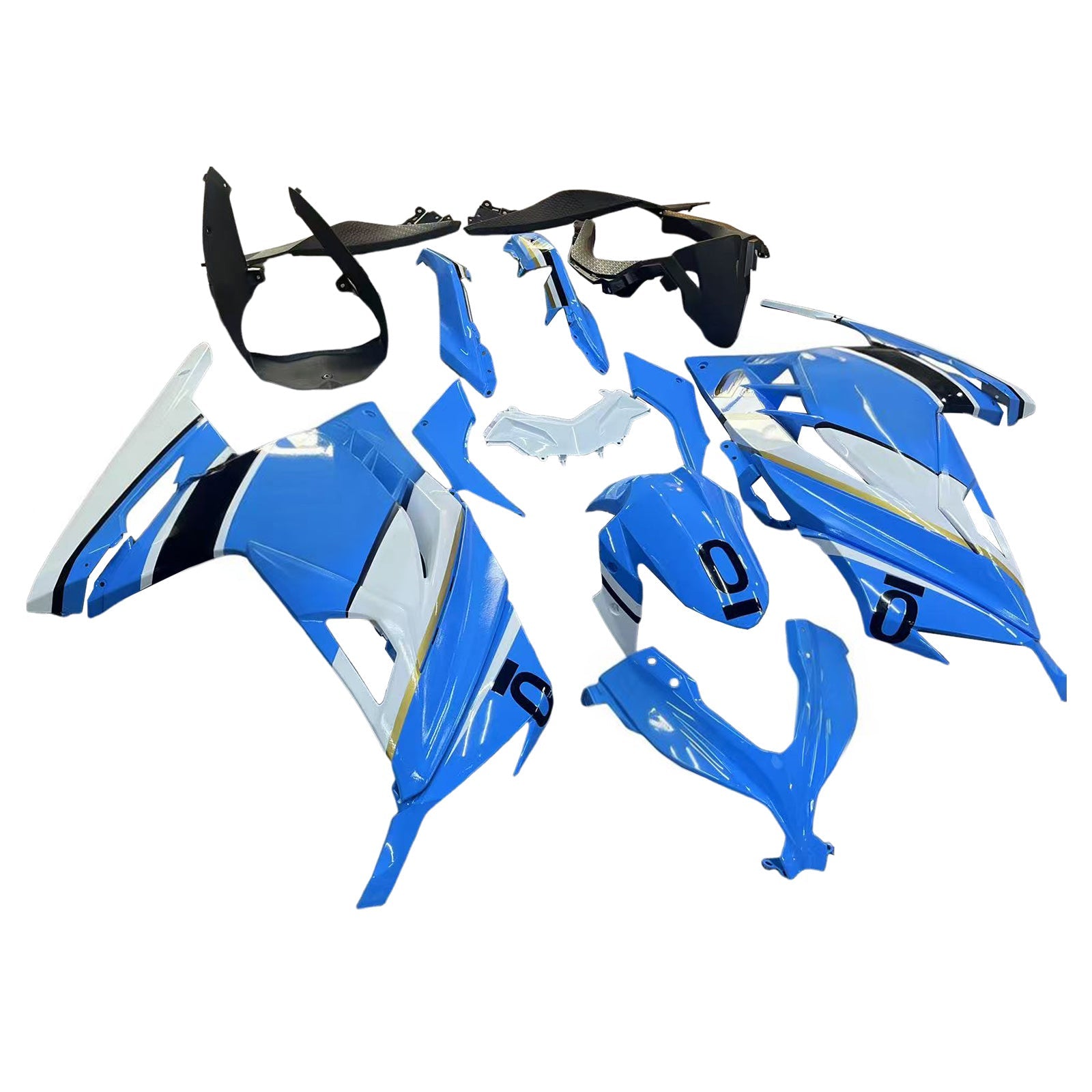 2013-2024 Kawasaki EX 300 / Ninja 300 Kit van Fairness Kit Bodywork ABS in plastic plastic
