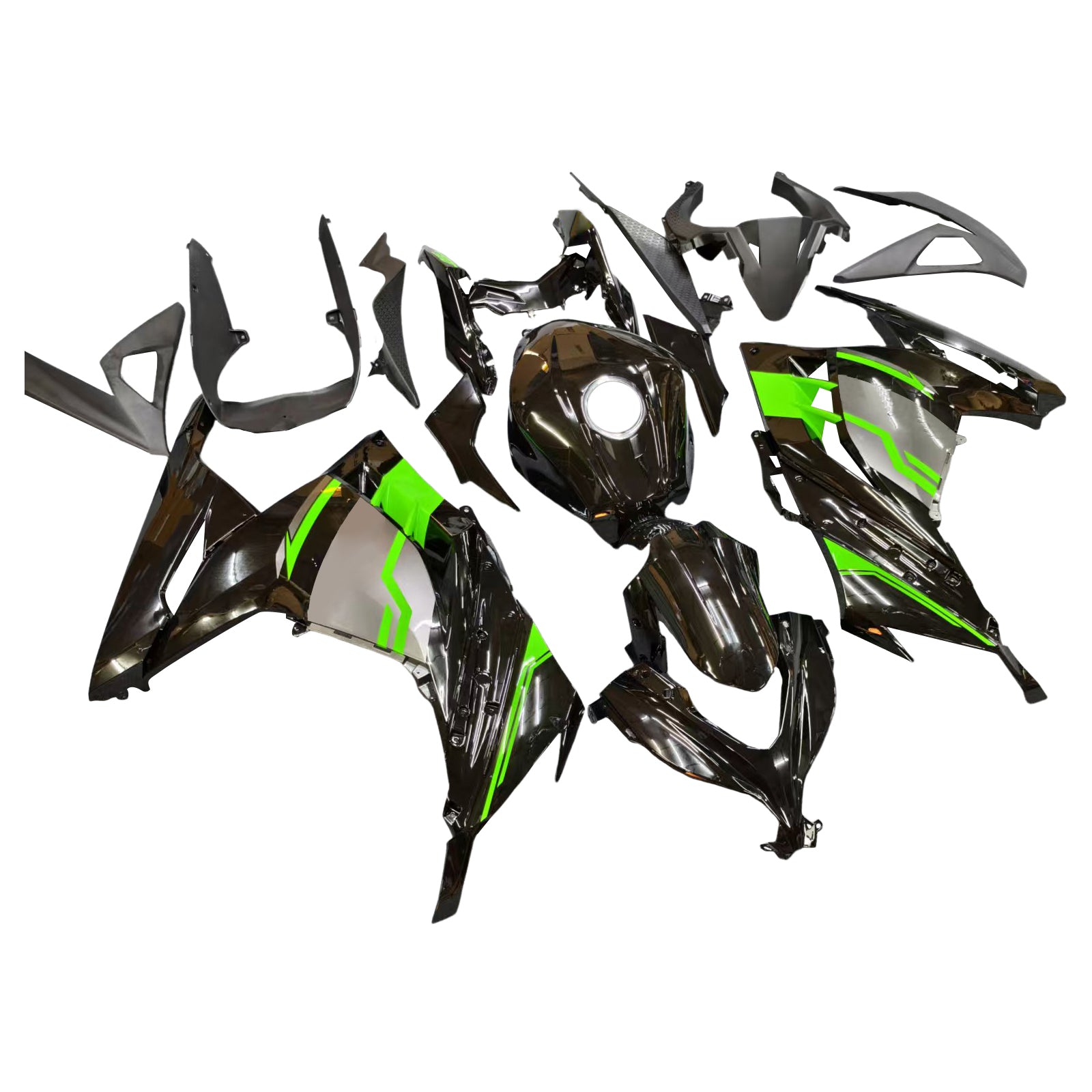 ABS Plastic Fairing Zestaw dla Kawasaki EX300 NINJA 300R 2013-2024