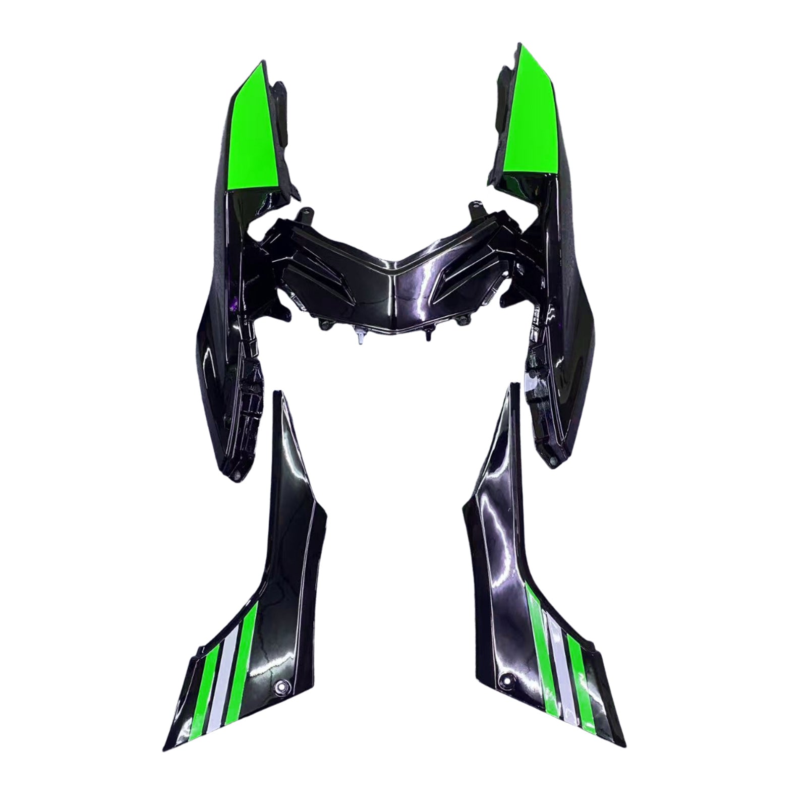 Amotopart Kawasaki EX300/Ninja 300 2013-2017 ABS muovinen korirakennesarja