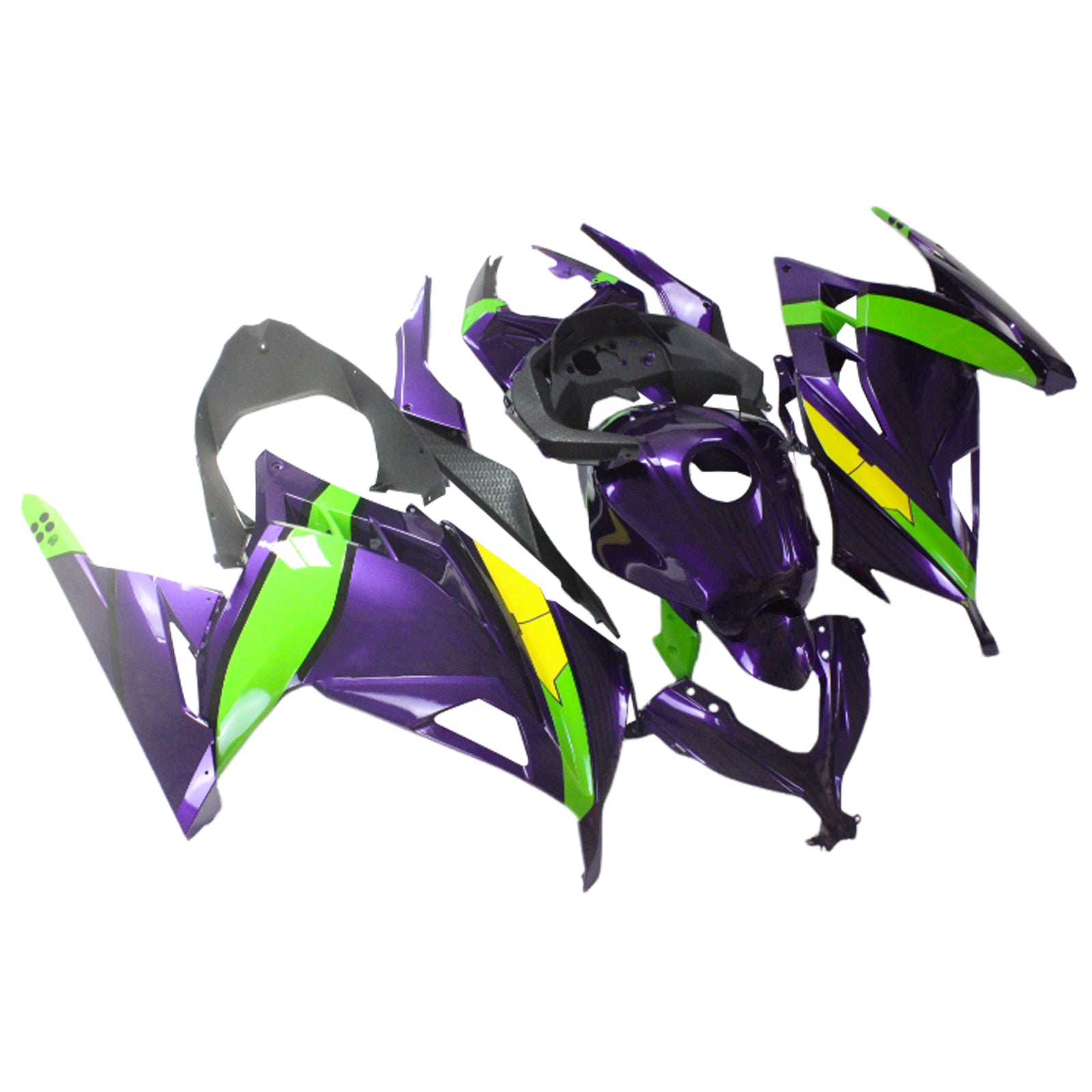 ABS Plastic Fairing Zestaw dla Kawasaki EX300 NINJA 300R 2013-2024