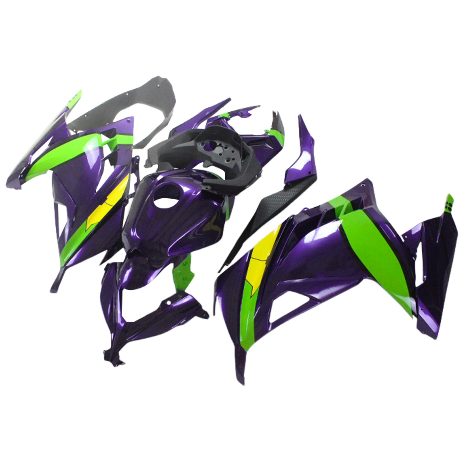 ABS Plastic Fairing Zestaw dla Kawasaki EX300 NINJA 300R 2013-2024