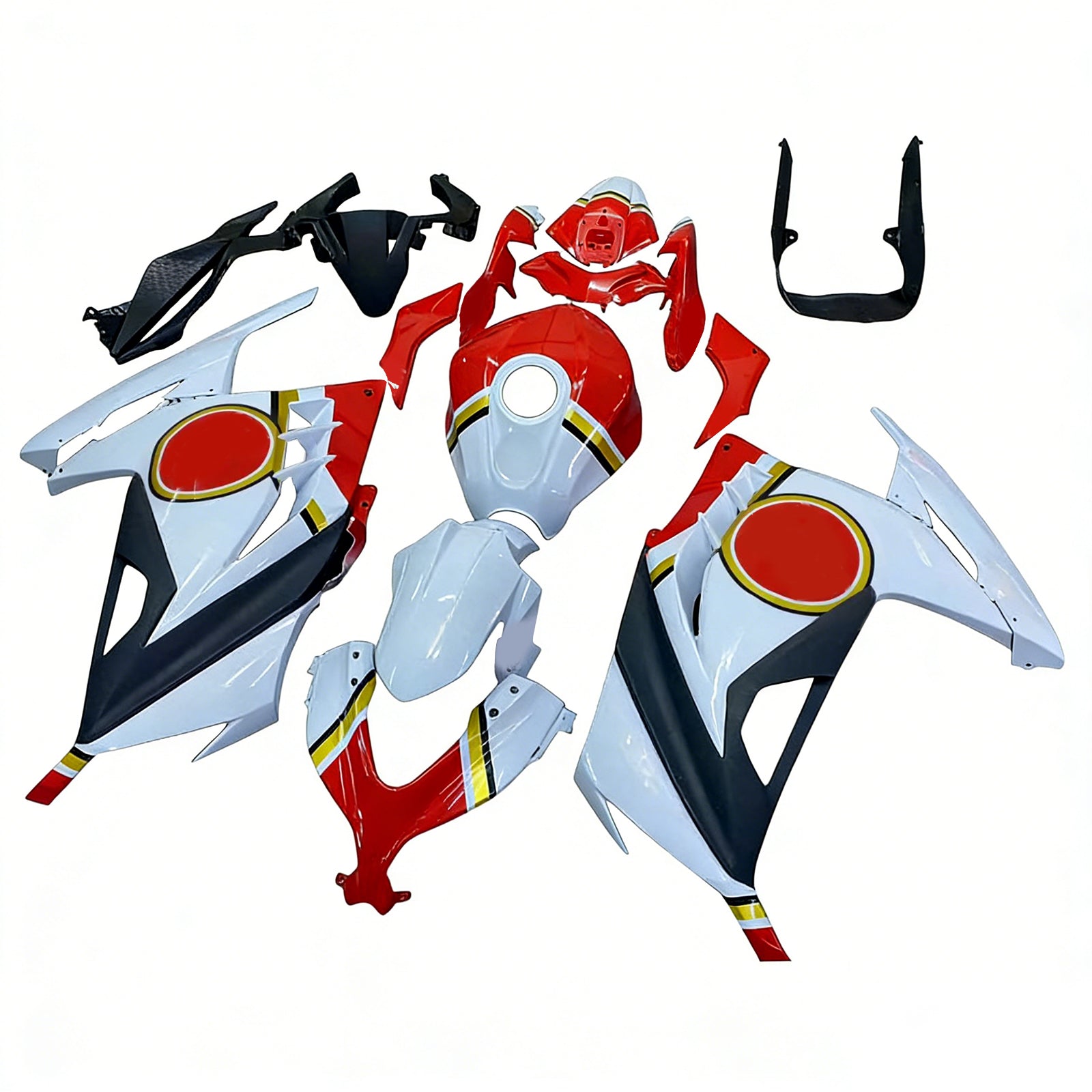 Kit di carenatura per iniezione Codografia adatta per Kawasaki EX300 Ninja300R 2013-2024