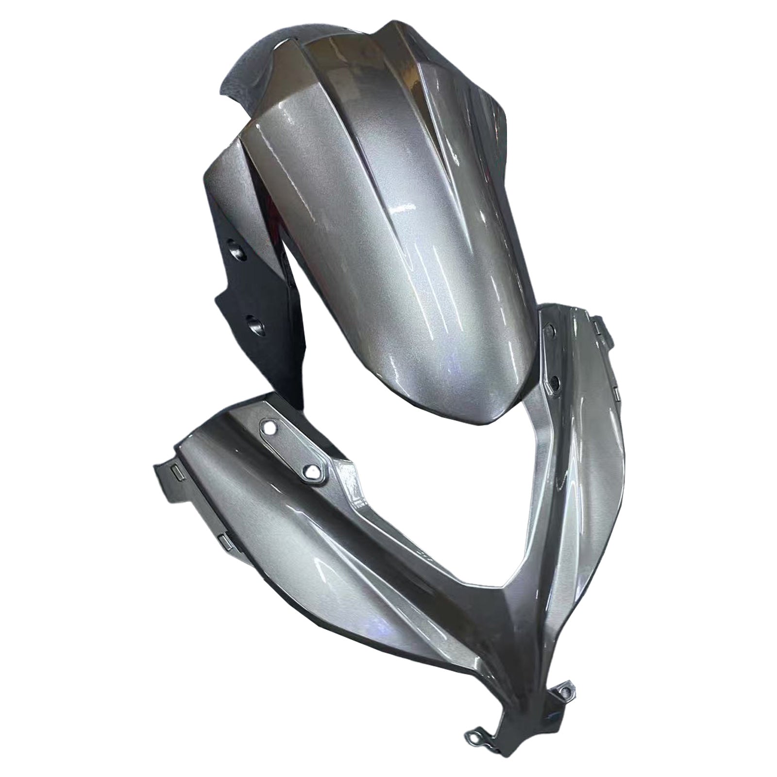 Amotopart Kawasaki EX300/Ninja300 2013-2017 Kit Carénage Carrosserie Plastique ABS