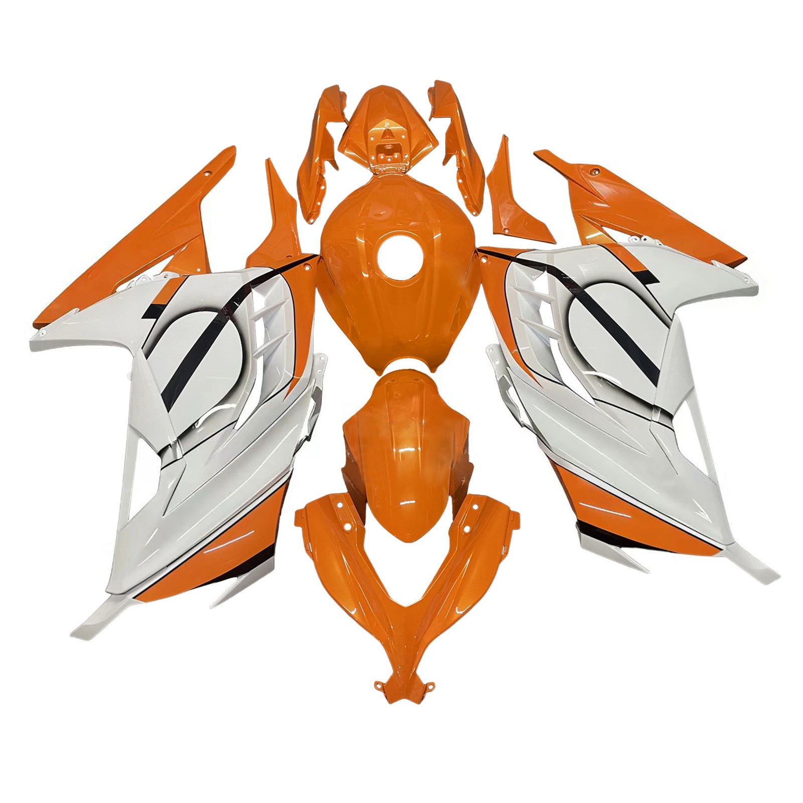 Kit de carénage par injection, carrosserie en plastique ABS pour Kawasaki EX300 Ninja300 2013-2024