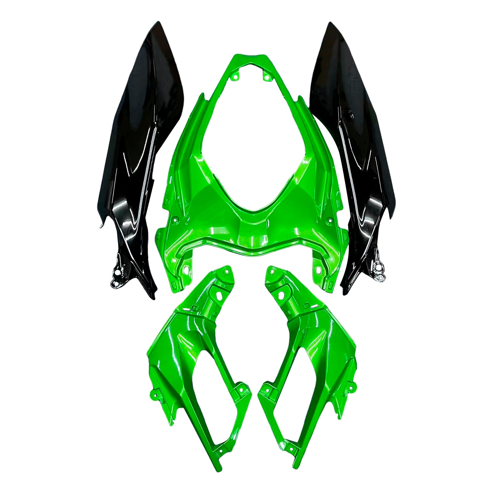 Kit de carénage par , carrosserie en plastique ABS Pour Kawasaki EX400 Ninja400 2018-2024