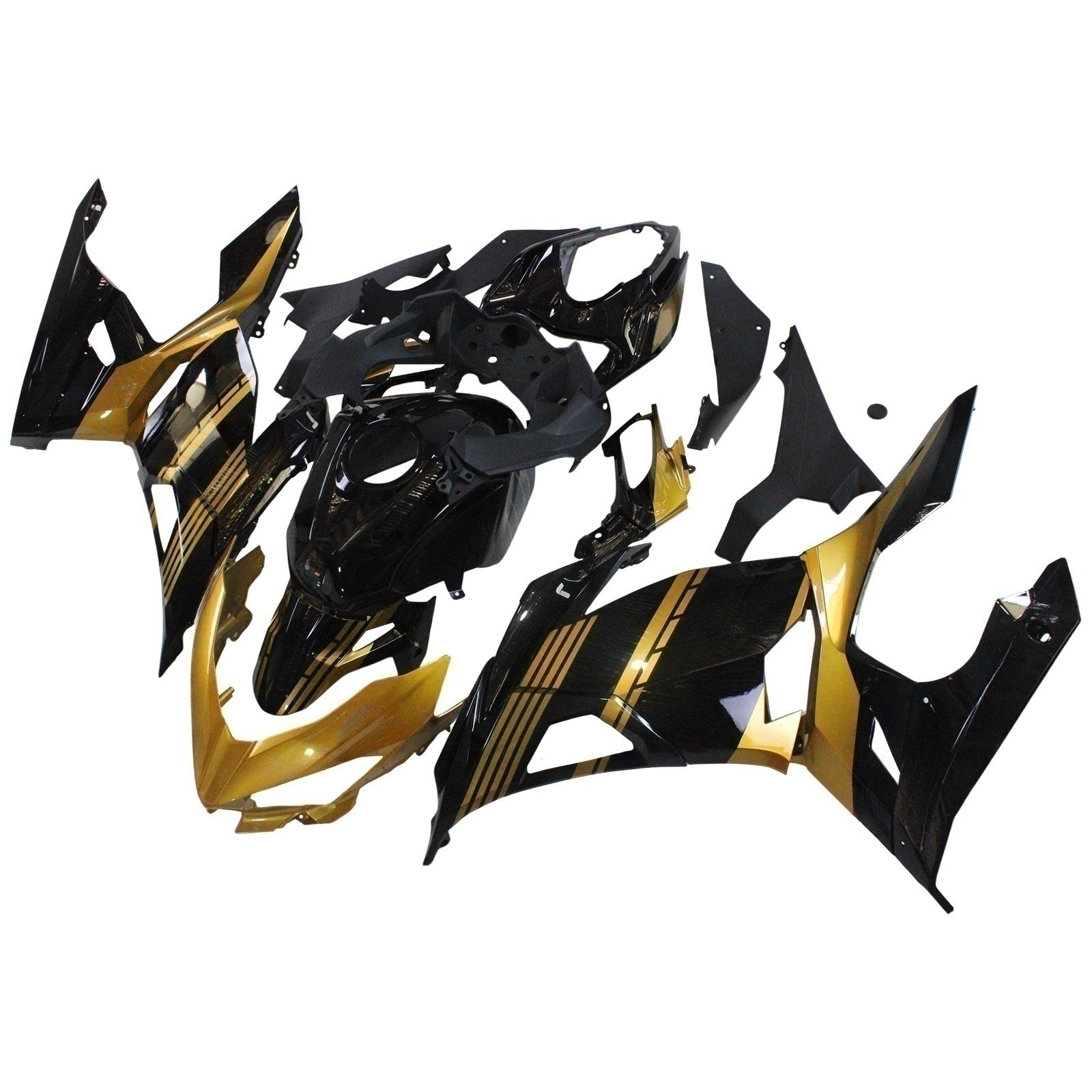 Kit de carénage Amotopart Kawasaki EX400/Ninja400 2018-2023