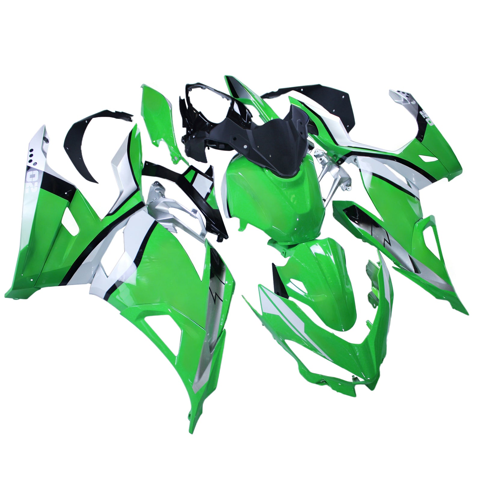 Amotopart Kawasaki EX400 Ninja400 2018-2023 Korirakenne ABS-muovi